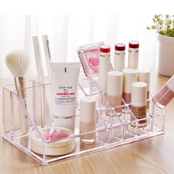 Other - Clear 17 Compartment Cosmetic Organizer
